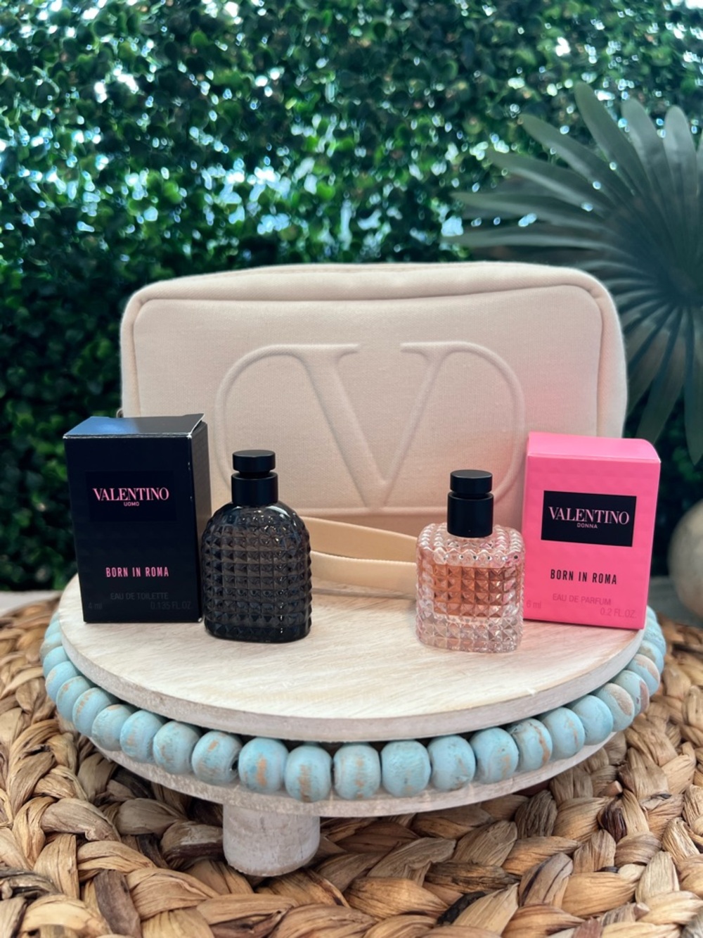 New Valentino Wristlet with Born in Roma Perfume Samples | Donna | Uomo | Travel